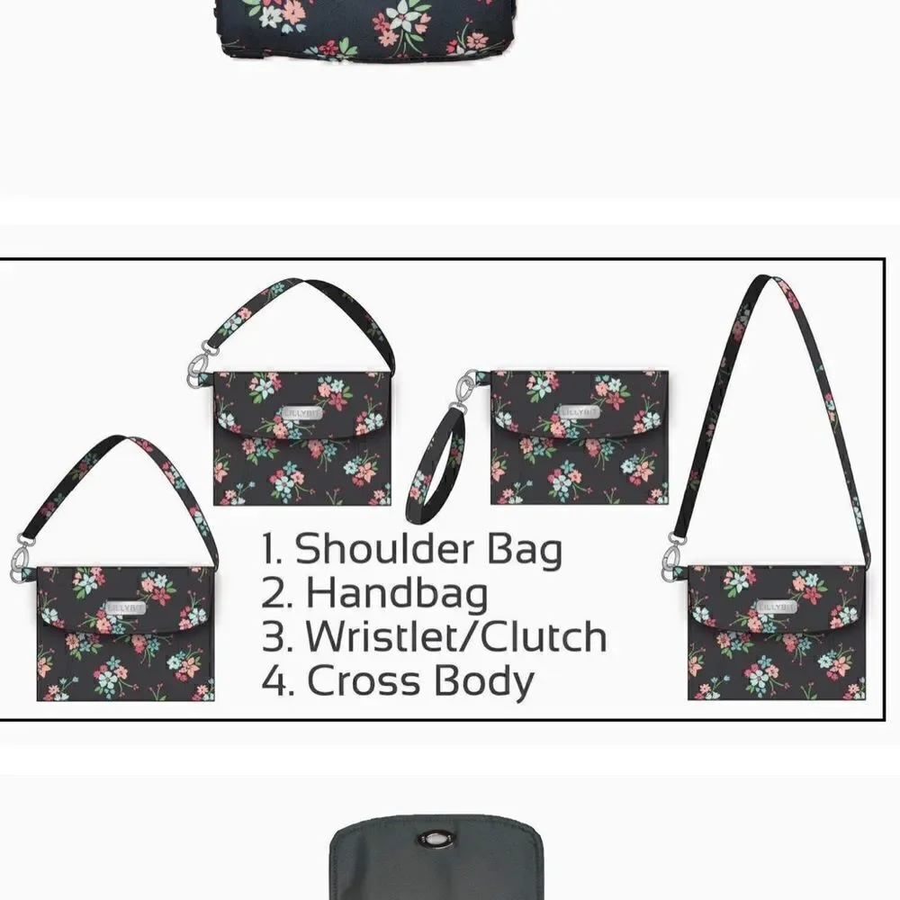 NWT- LillyBit Uptown Diaper Clutch, Floral